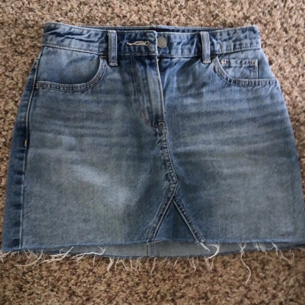 Hollister Mini Denim Skirt